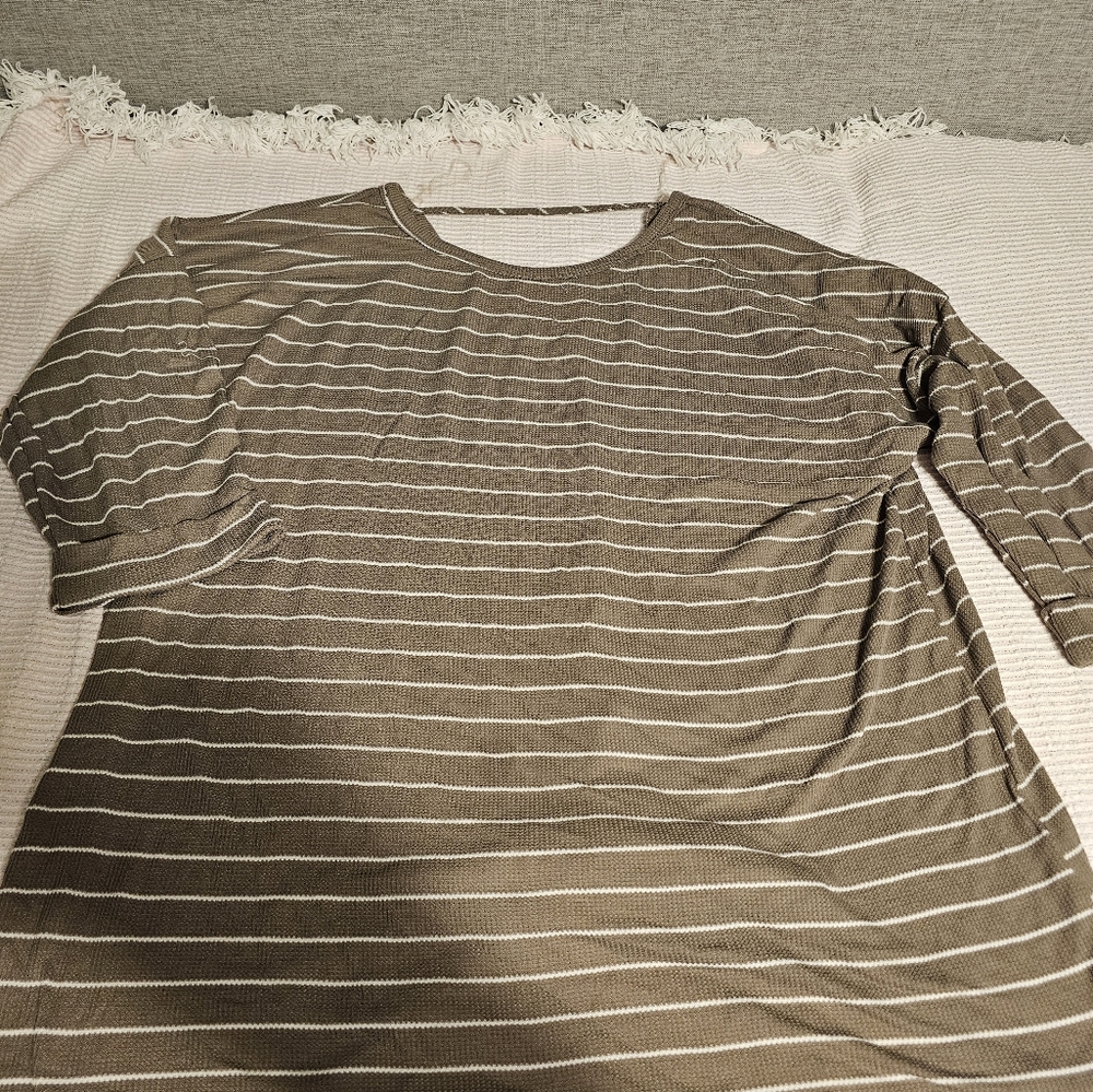 First love waffle knit sweater